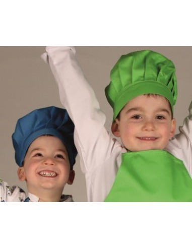 Gorro cocina champiñón infantil color